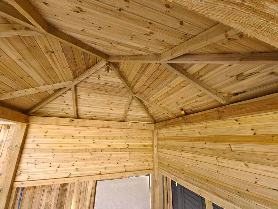 Garden room ceiling
