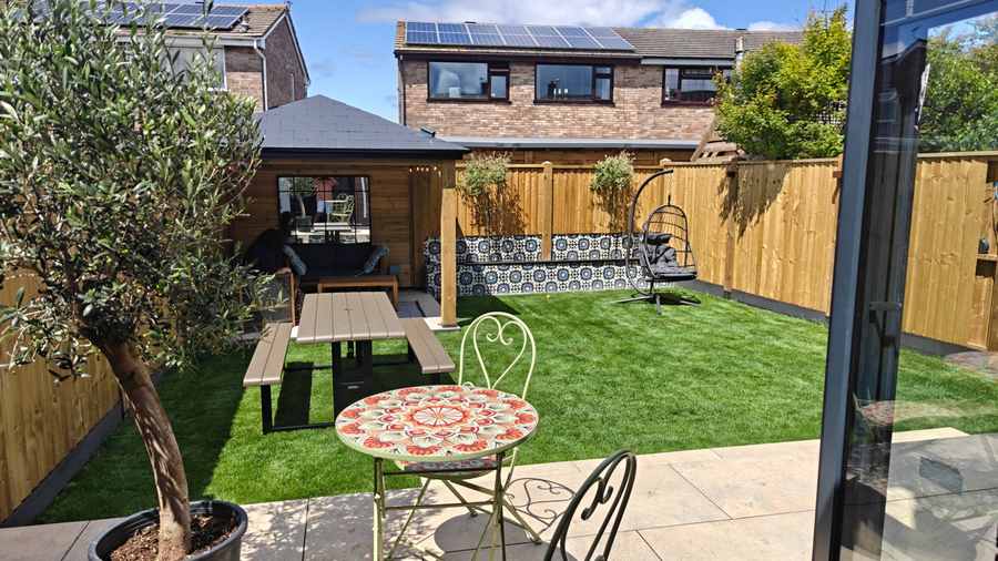 Garden landscaping gazebo patio