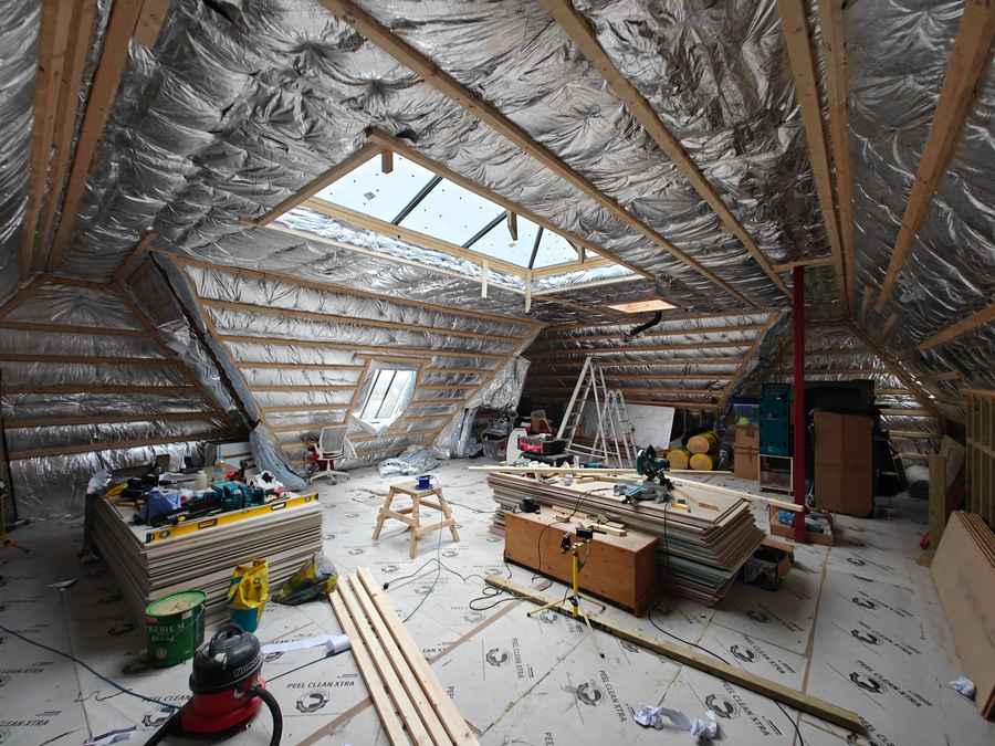 Loft structural frame