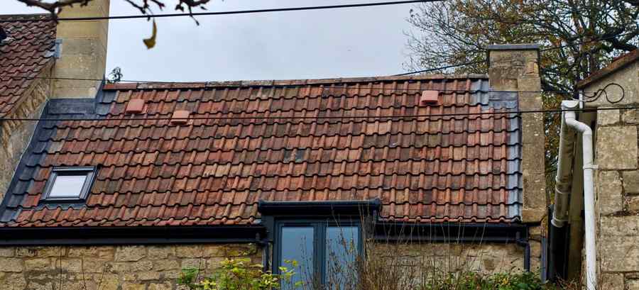 Tiled roof new fascias